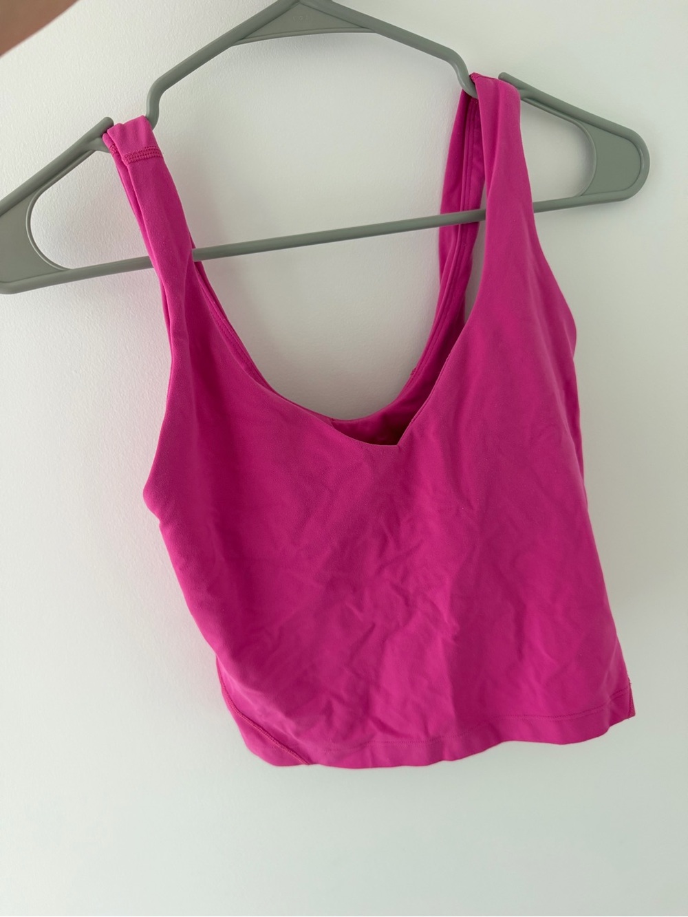 Hot pink Lululemon Align Tank